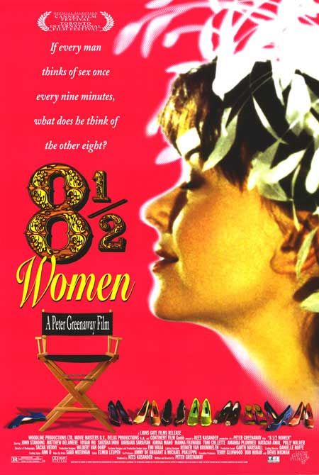 Imagem do Poster do filme '8 Mulheres 1/2 (8 1/2 Women)'