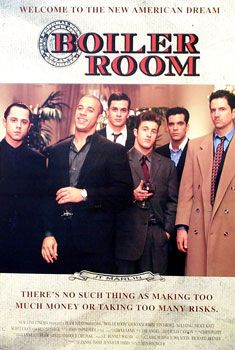 Imagem do Poster do filme 'O Primeiro Milhão (Boiler Room)'