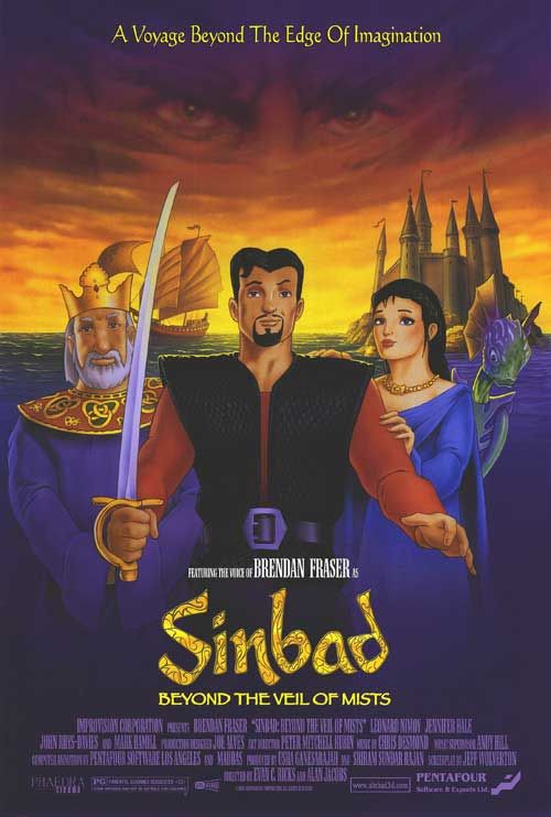 Imagem do Poster do filme 'Sinbad: Beyond the Veil of Mists'