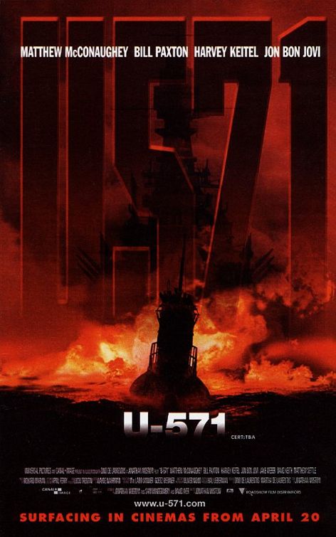 Imagem do Poster do filme 'U-571 - A Batalha do Atlântico (U-571)'