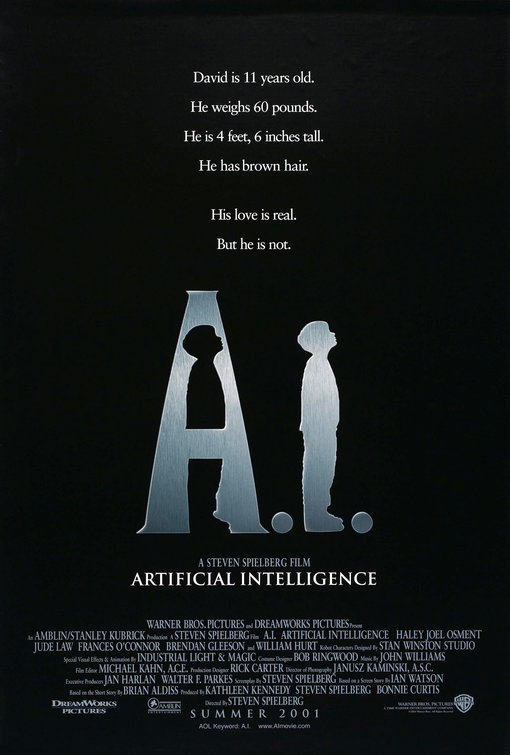 Imagem do Poster do filme 'A.I. Artificial Intelligence'