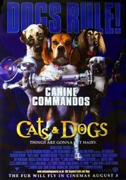 Imagem do Poster do filme 'Como Cães e Gatos (Cats & Dogs)'