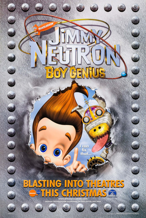 Imagem do Poster do filme 'Jimmy Neutron: O Menino Gênio (Jimmy Neutron: Boy Genius)'