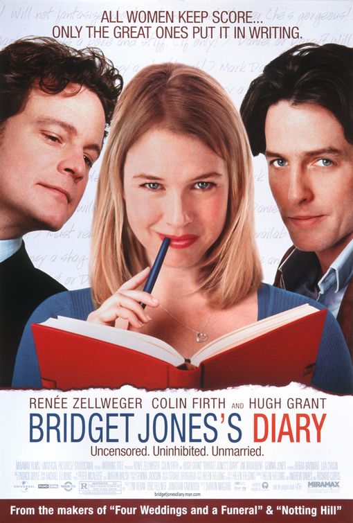 Imagem do Poster do filme 'O Diário de Bridget Jones (Bridget Jones's Diary)'