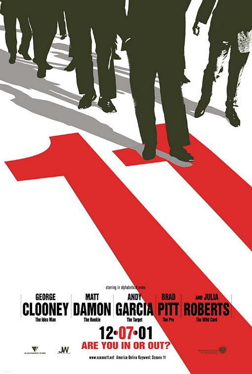 Imagem do Poster do filme 'Onze Homens e um Segredo (Ocean's Eleven)'