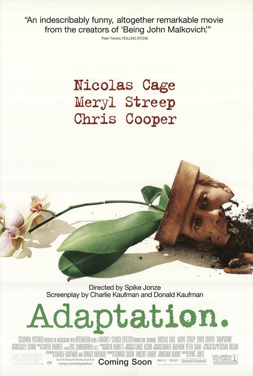 Imagem do Poster do filme 'Adaptação (Adaptation)'