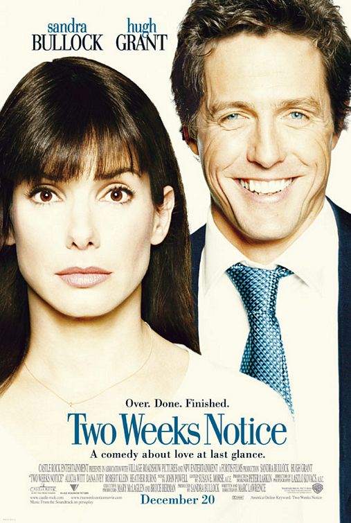 Imagem do Poster do filme 'Amor à Segunda Vista (Two Weeks Notice)'