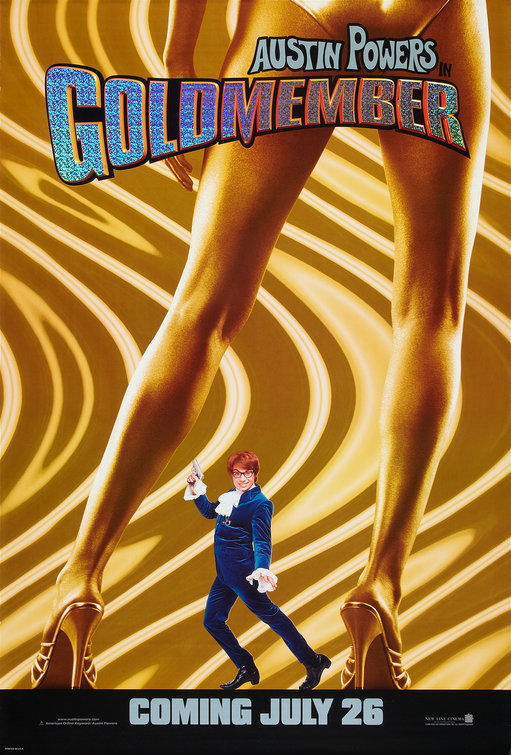 Imagem do Poster do filme 'Austin Powers Em o Homem do Membro de Ouro (Austin Powers in Goldmember)'