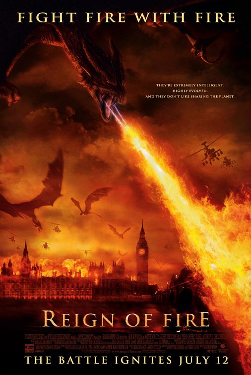 Imagem do Poster do filme 'Reino de Fogo (Reign of Fire)'