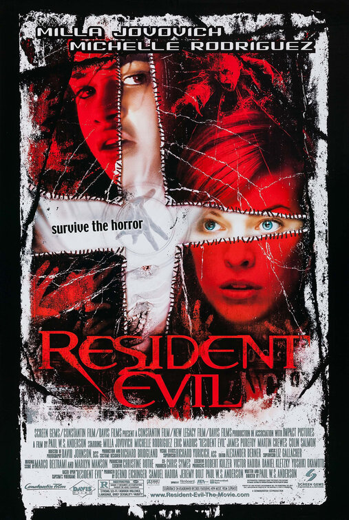 Imagem do Poster do filme 'Resident Evil - O Hóspede Maldito (Resident Evil)'