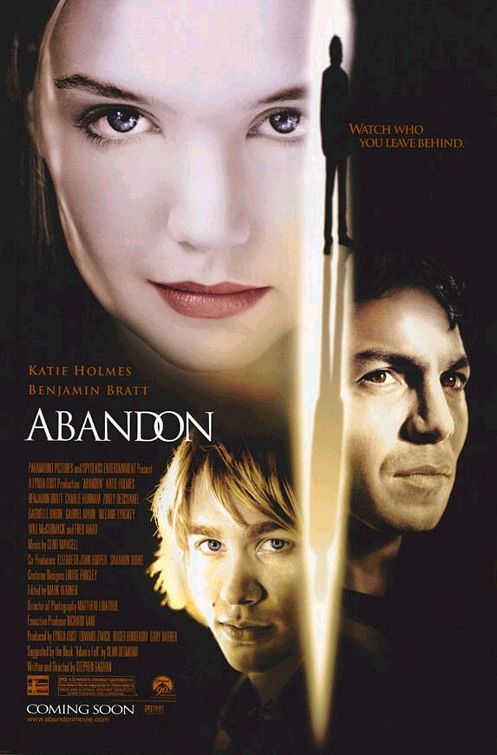 Imagem do Poster do filme 'Sem Pistas (Abandon)'