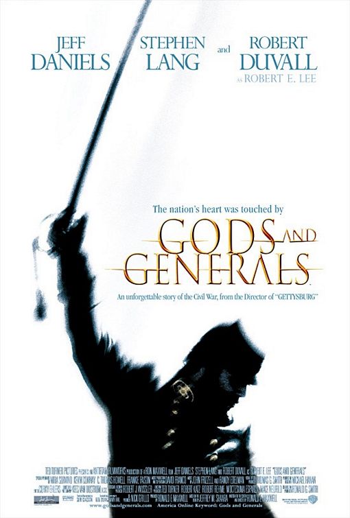 Imagem do Poster do filme 'Deuses e Generais (Gods and Generals)'