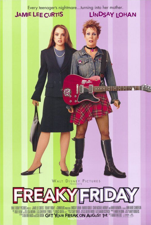 Imagem do Poster do filme 'Se Eu Fosse a Minha Mãe (Freaky Friday)'