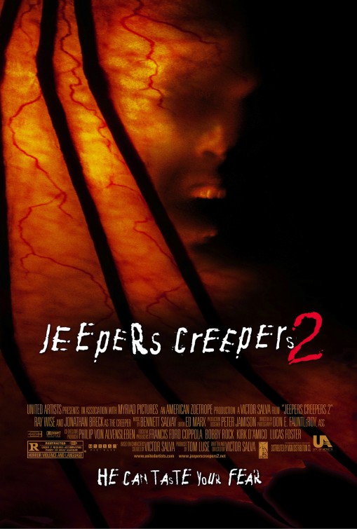 Imagem do Poster do filme 'Olhos Famintos 2 (Jeepers Creepers 2)'