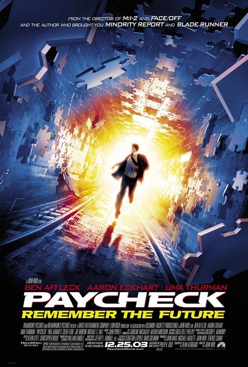 Imagem do Poster do filme 'O Pagamento (Paycheck)'