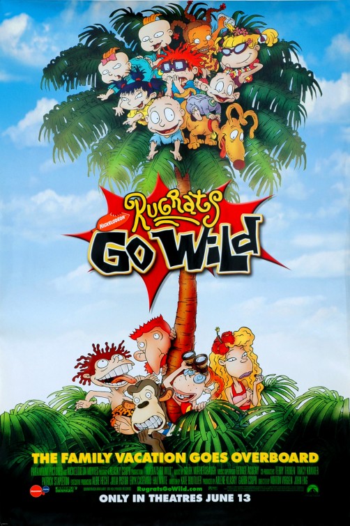 Imagem do Poster do filme 'Os Rugrats e os Thornberrys Vão Aprontar (Rugrats Go Wild)'