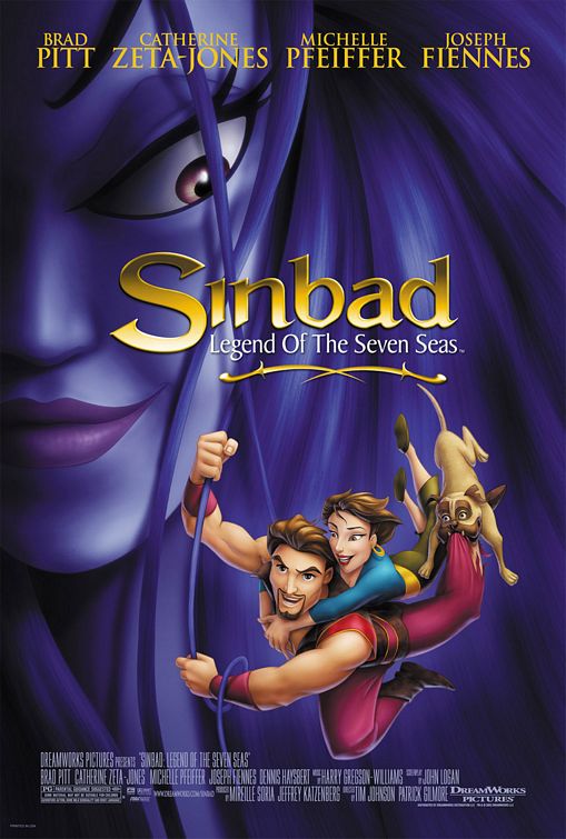 Imagem do Poster do filme 'Sinbad: Lenda dos Sete Mares (Sinbad: Legend of the Seven Seas)'