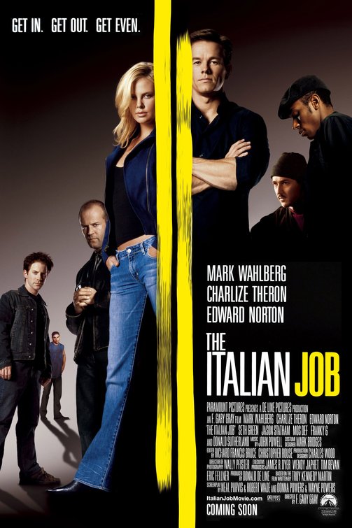 Imagem do Poster do filme 'Uma Saída de Mestre (The Italian Job)'