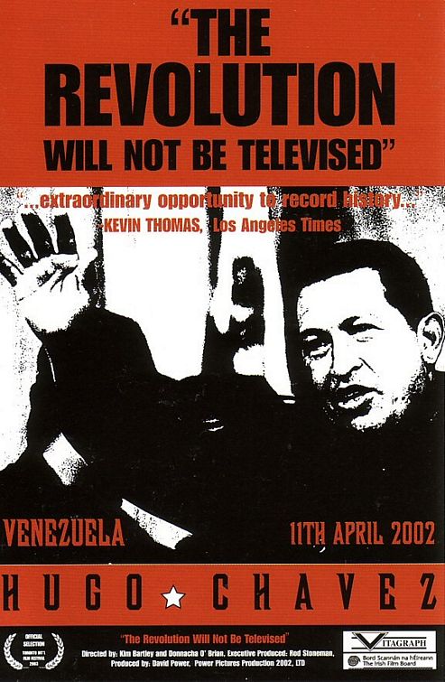 Imagem do Poster do filme 'A Revolução Não será Televisionada (The Revolution Will Not Be Televised)'