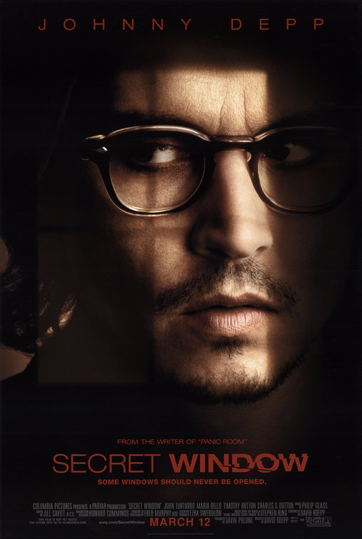 Imagem do Poster do filme 'A Janela Secreta (Secret Window)'