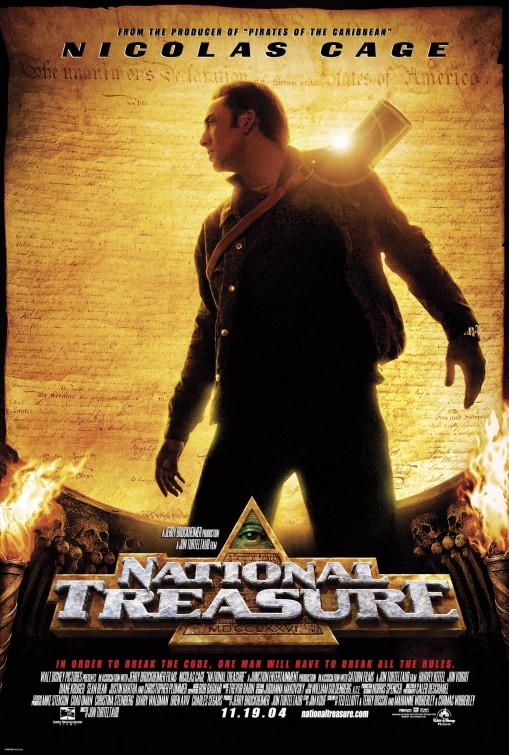 Imagem do Poster do filme 'A Lenda do Tesouro Perdido (National Treasure)'