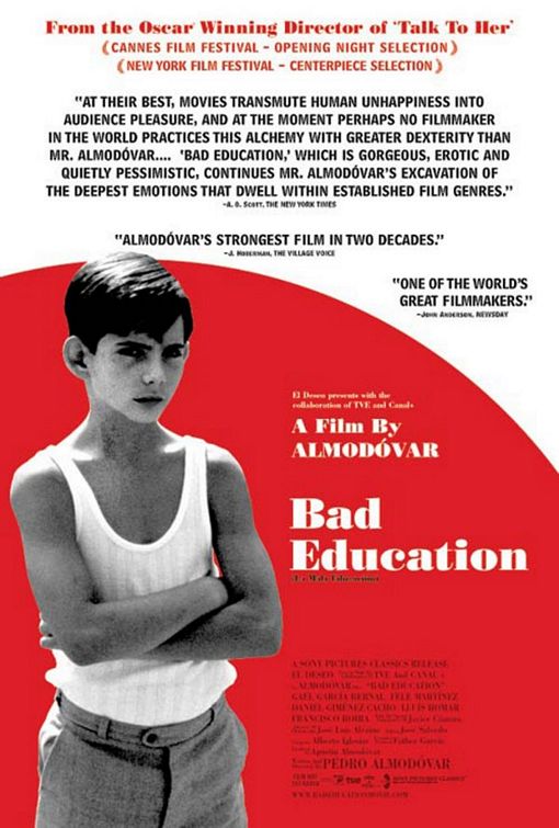 Imagem do Poster do filme 'Má Educação (Bad Education)'
