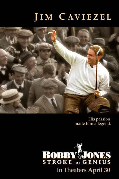 Imagem do Poster do filme 'Bobby Jones: A Lenda do Golfe (Bobby Jones: Stroke of Genius)'