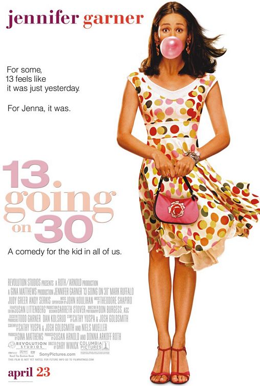 Imagem do Poster do filme 'De Repente 30 (13 Going on 30)'