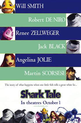 Imagem do Poster do filme 'O Espanta Tubarões (Shark Tale)'