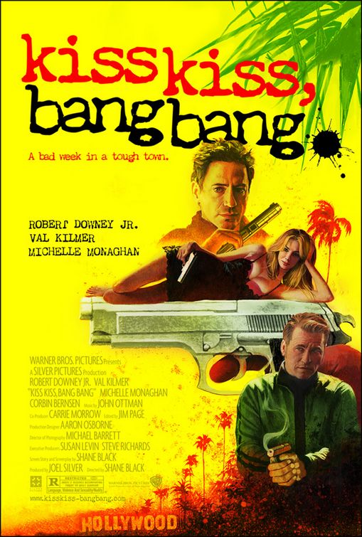 Imagem do Poster do filme 'Beijos e Tiros (Kiss Kiss Bang Bang)'