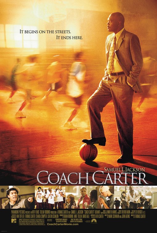 Imagem do Poster do filme 'Coach Carter - Treino para a Vida (Coach Carter)'