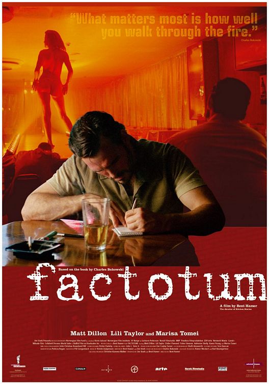 Imagem do Poster do filme 'Factotum - Sem Destino (Factotum)'