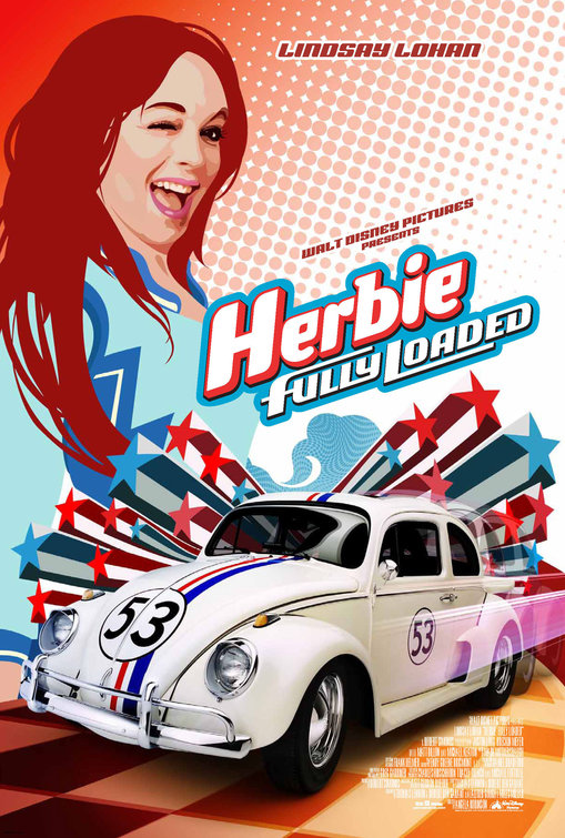 Imagem do Poster do filme 'Herbie: Meu Fusca Turbinado (Herbie: Fully Loaded)'