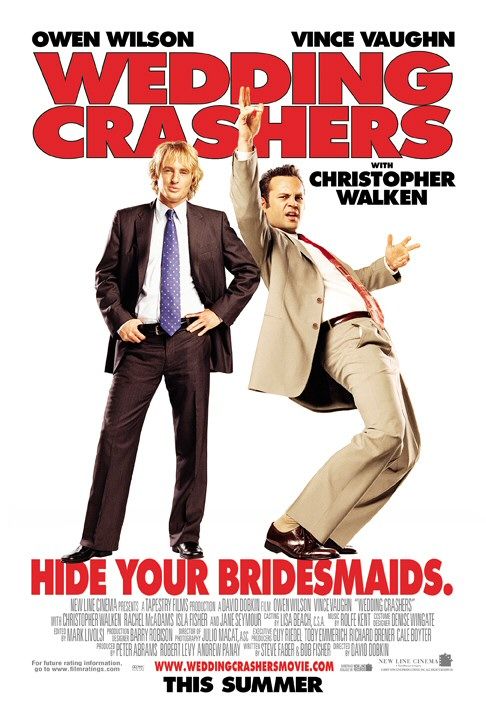 Imagem do Poster do filme 'Penetras Bons de Bico (Wedding Crashers)'