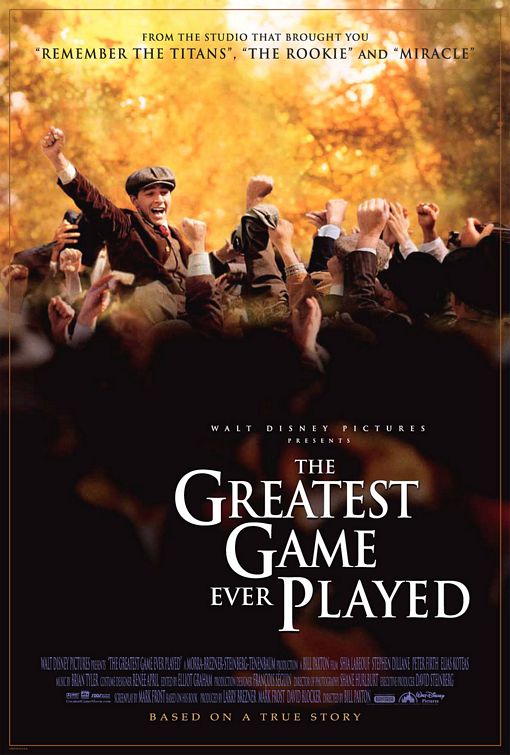 Imagem do Poster do filme 'The Greatest Game Ever Played (The Greatest Game Ever Played)'