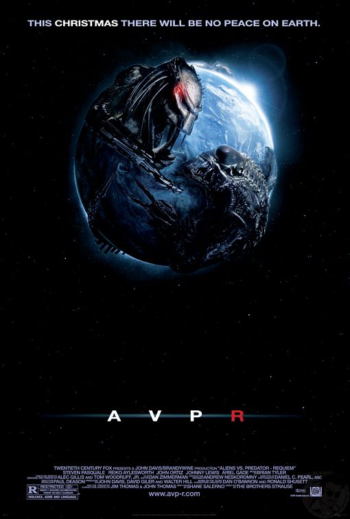 Imagem do Poster do filme 'Alien vs. Predador 2 (Aliens vs. Predator: Requiem)'