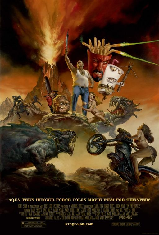 Imagem do Poster do filme 'Aqua Teen Hunger Force Colon Movie Film for Theaters'