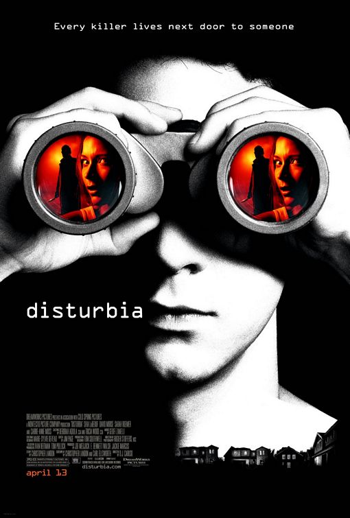 Imagem do Poster do filme 'Paranóia (Disturbia)'