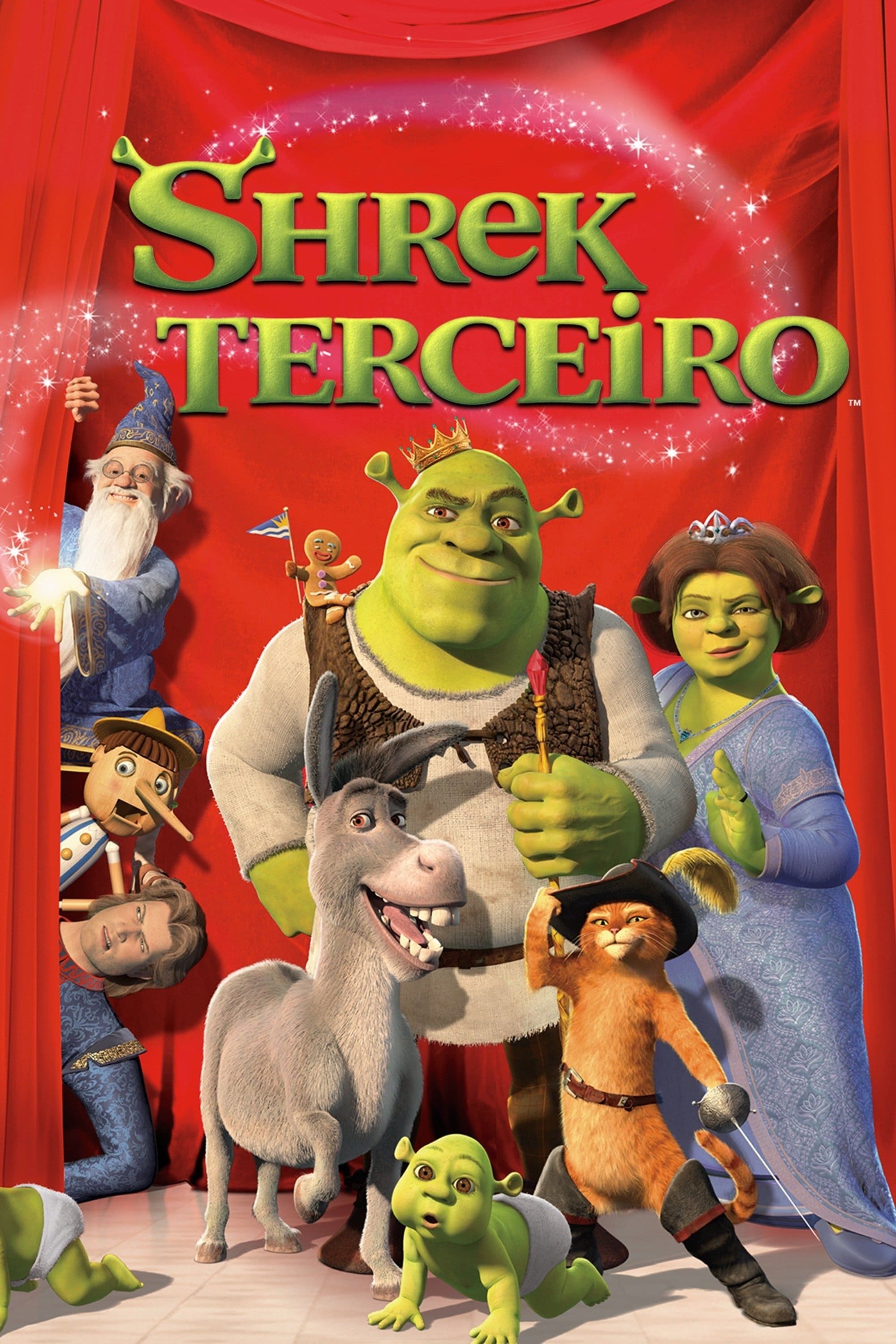 Imagem do Poster do filme 'Shrek Terceiro (Shrek The Third)'