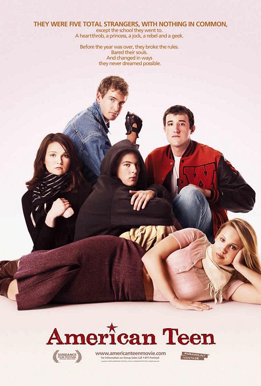 Imagem do Poster do filme 'Adolescência Americana (American Teen)'