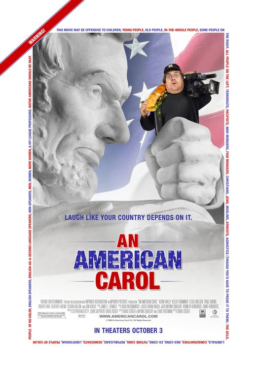 Imagem do Poster do filme 'Corra que Tem Loucos por Aí! (An American Carol)'