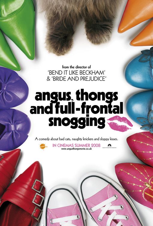 Imagem do Poster do filme 'Gatos, Fios Dentais e Amassos (Angus, Thongs and Full-Frontal Snogging)'