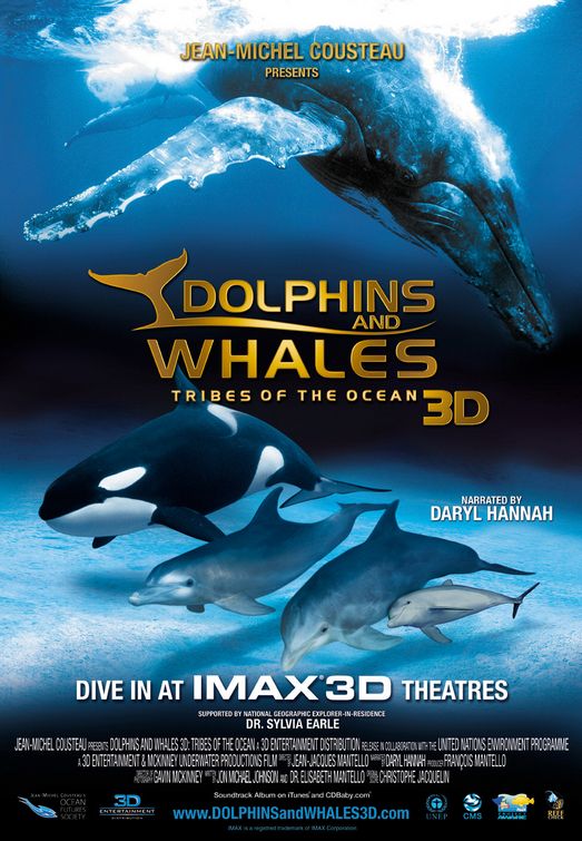 Imagem do Poster do filme 'Dolphins and Whales 3D: Tribes of the Ocean'