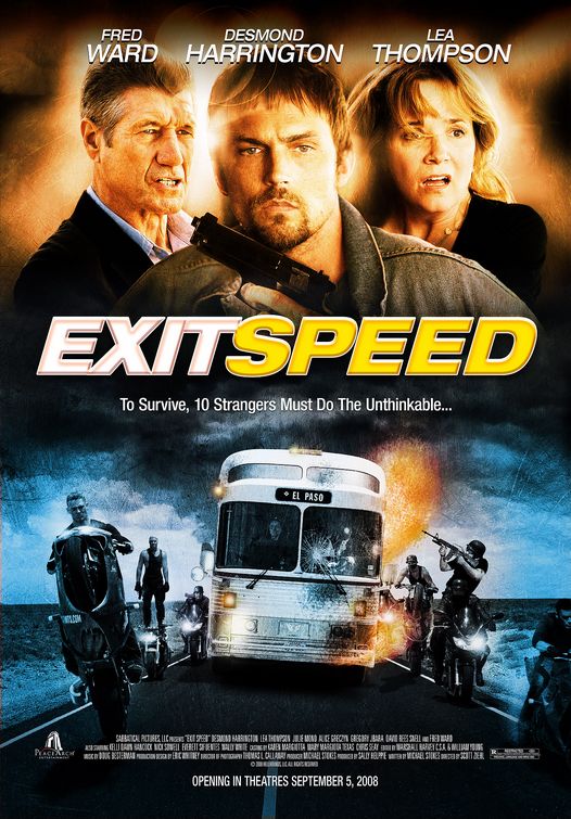 Imagem do Poster do filme 'Fuga Impossível (Exit Speed)'