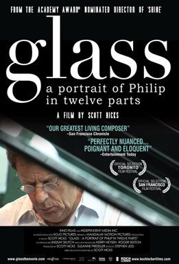 Imagem do Poster do filme 'Glass: A Portrait of Philip in Twelve Parts'