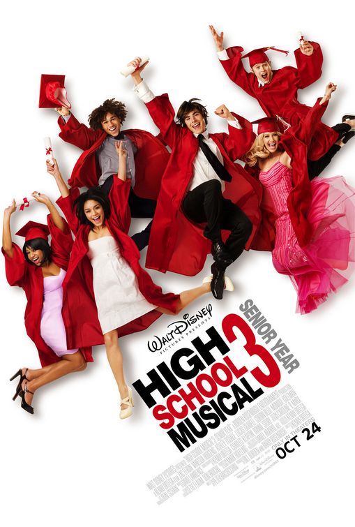 Imagem do Poster do filme 'High School Musical 3: Ano da Formatura (High School Musical 3: Senior Year)'