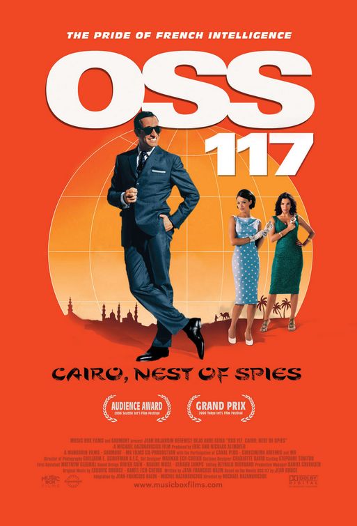 Imagem do Poster do filme 'Agente 117: Uma Aventura no Cairo (OSS 117: Cairo, Nest of Spies)'