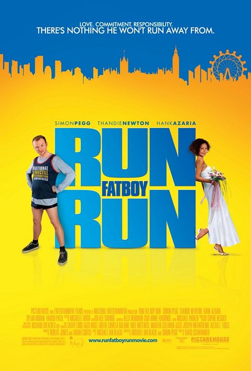 Imagem do Poster do filme 'Maratona do Amor (Run, Fat Boy, Run)'