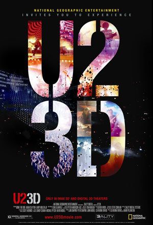 Imagem do Poster do filme 'U2 3D'