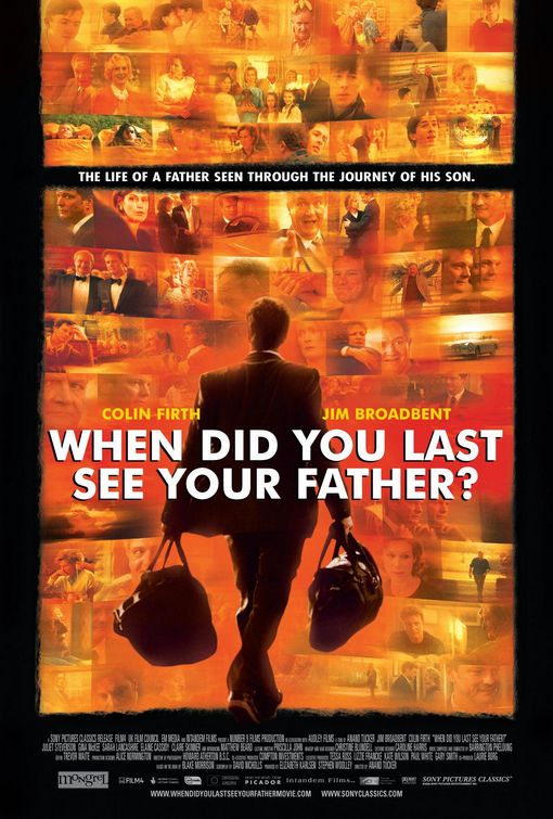 Imagem do Poster do filme 'Quando Você Viu seu Pai pela Última Vez? (When Did You Last See Your Father?)'